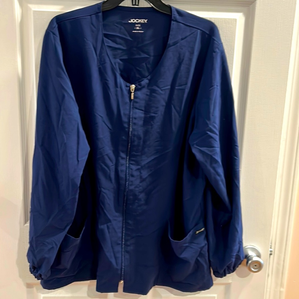 Jockey zippered Scrub Jacket